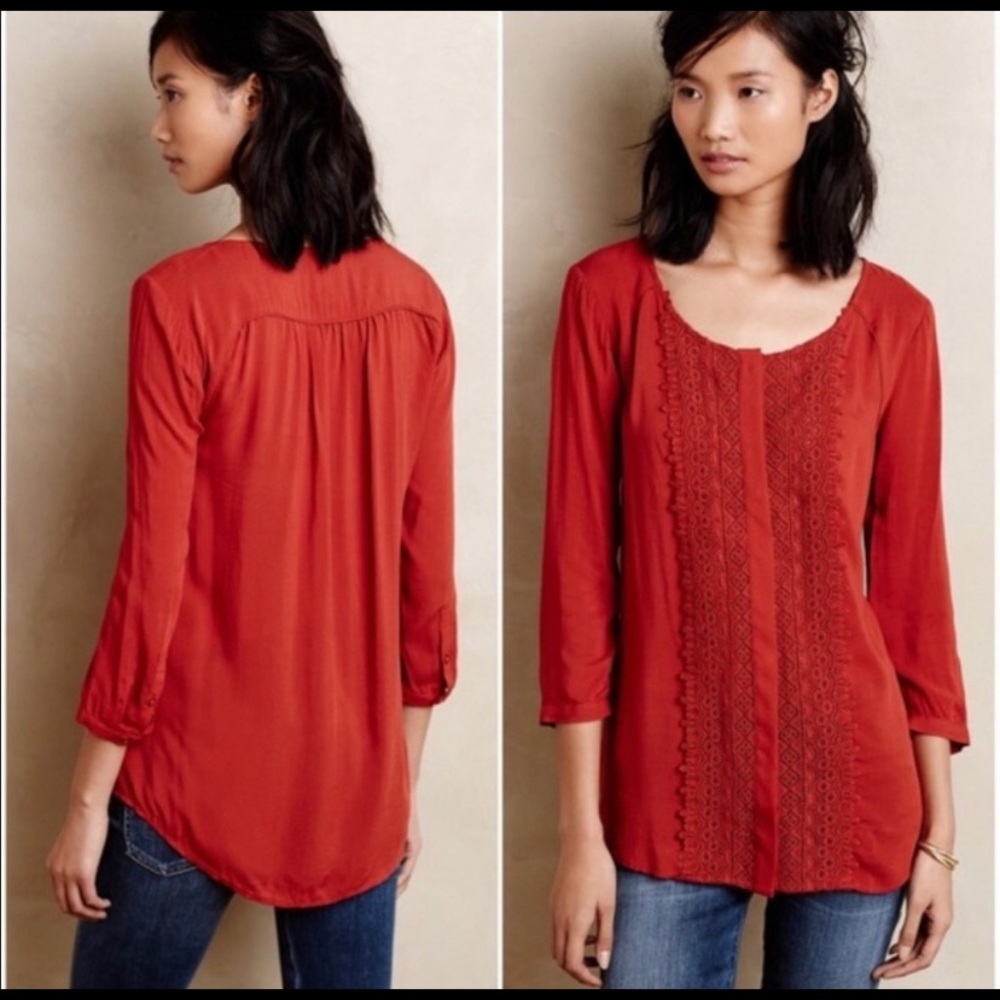 Anthropologie Blouse